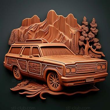 3D model Ford Country Squire (STL)